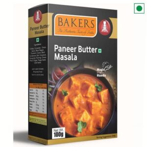 Bakers Paneer Butter Masala Powder 100g - P.P.SUBBIAH NADAR AND CO